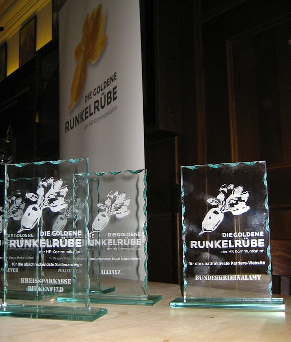 Goldene Runkelrübe - Die Awards