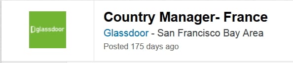 Country Manager France Glassdoor