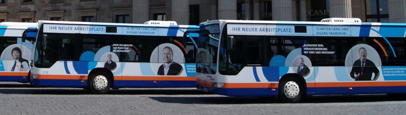 Imagekampagne für Busfahrer in Wiesbaden: Ihr neuer Arbeitsplatz