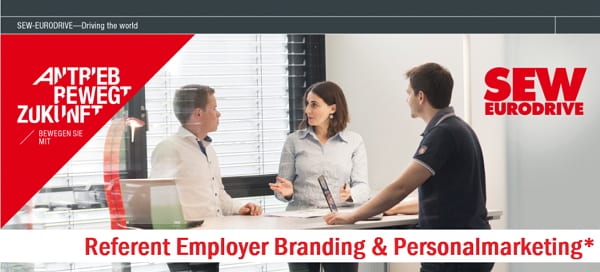 Stellenangebot - Job - Referent Employer Branding_Personalmarketing_SEW-EURODRIVE