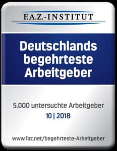 Der nächste Arbeitgebersiegel-Schmu - Deutschlands begehrteste Arbeitgeber vom F.A.Z.-Institut - Quelle F.A.Z.