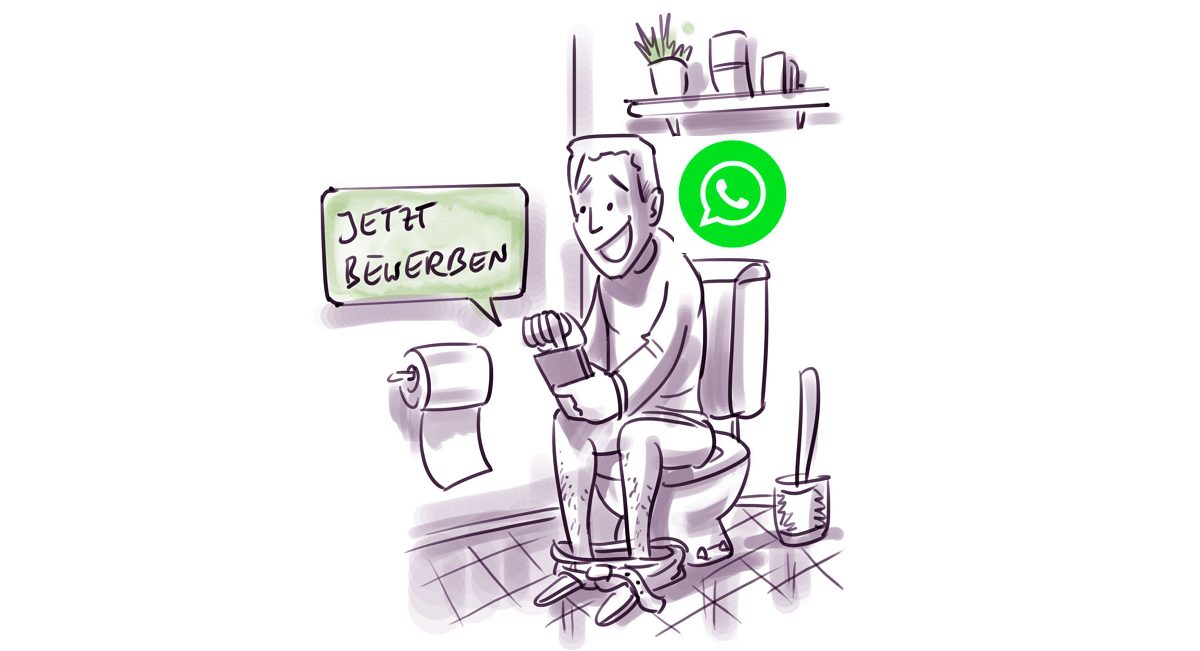 Wie sinnvoll ist die WhatsApp-Bewerbung?